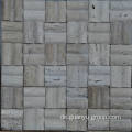 Marmorform Mosaik, 3 DT Stil Mosaik, Travertin Stein Mosaik Fliese